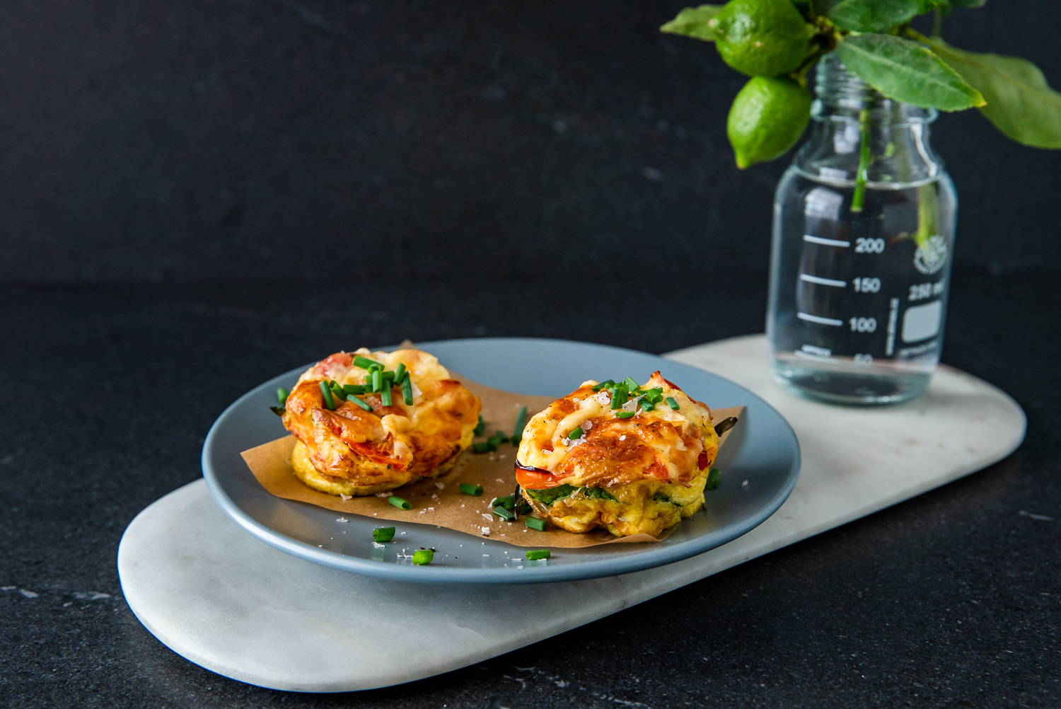 CrossFit | Tomato & Spinach Egg Cups