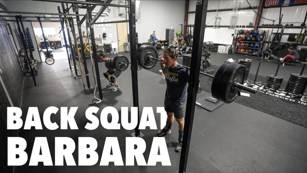 Crossfit back squat discount workout