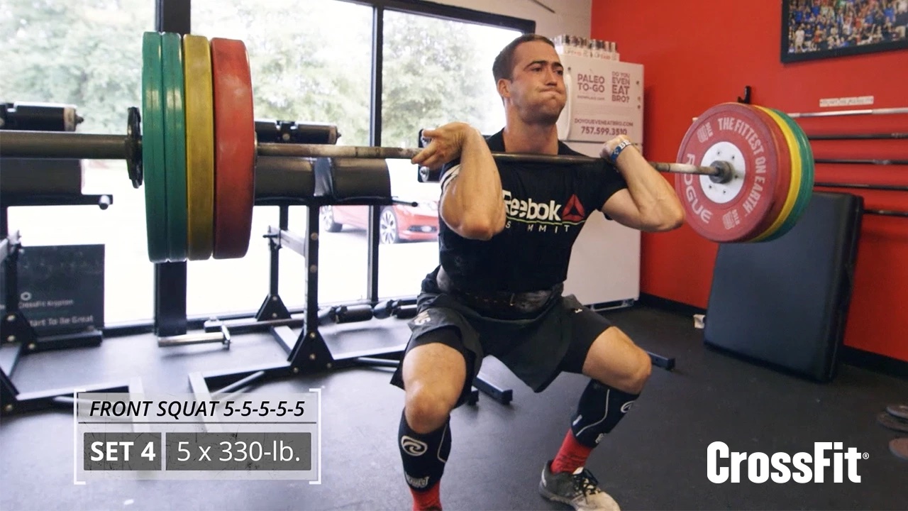 CrossFit | WOD Demo: Front Squat 5x5