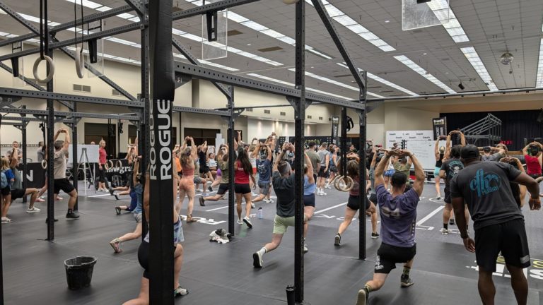 CrossFit intensity group class