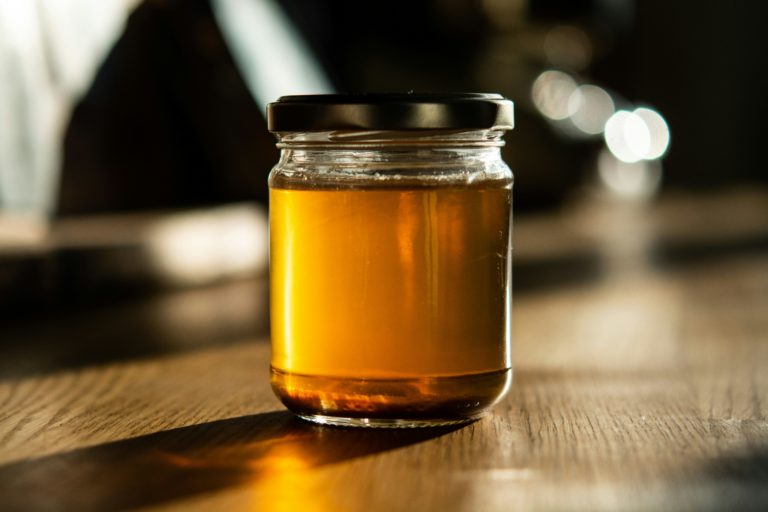 image of a glass of bone broth