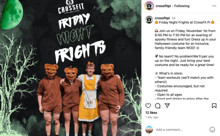 CrossFit Pi Halloween Photo