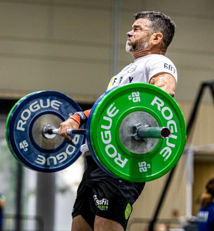 image of masters CrossFit athlete